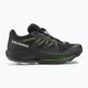 Men's Salomon Pulsar Trail running shoes black/black/green gecko 2