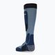 Salomon S/Access ski socks copen blue/sargasso sea/zinna 2