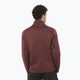 Men's Salomon Essential Midwarm Fz rum raisin trekking sweatshirt 2