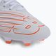 New Balance men's football boots Furon V6+ Pro Leather FG white MSFKFW65.D.080 7