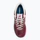 New Balance ML574 burgundy men's shoes 6