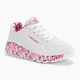SKECHERS Uno Lite Lovely Luv white/red/pink children's sneakers