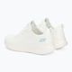Women's SKECHERS Bobs Squad Chaos Face Off white/white shoes 3