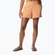 Women's Columbia Logo III French Terry trekking shorts orange 2032881812