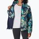 Columbia women's Benton Springs Printed Fleece sweatshirt navy blue 2021771 4