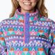 Columbia women's Helvetia Cropped Half Snap fleece sweatshirt purple 2014561 3