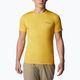 Columbia Zero Rules men's trekking shirt yellow 1533313742