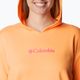 Women's Columbia Logo III French Terry trekking sweatshirt orange 2032871812 4