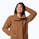 Columbia Panorama Long camel brown women's fleece coat 6