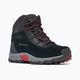 Columbia Newton Ridge Amped black/mountain red children's hiking boots 10