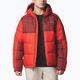 Men's Columbia Pike Lake II Hooded sail red/ spice down jacket