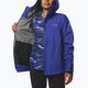 Columbia women's OmniTech AmpliDry II clematis blue rain jacket 4