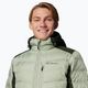 Columbia Labyrinth Loop II Hooded safari/ greenscape men's down jacket 8