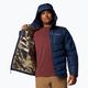 Men's Columbia Labyrinth Loop II Hooded down jacket collegiate navy 6