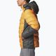 Columbia Labyrinth Loop II Hooded sunstone/shark men's down jacket 3