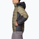 Columbia Labyrinth Loop II Hooded stone green/ shark men's down jacket 3