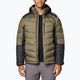 Columbia Labyrinth Loop II Hooded stone green/ shark men's down jacket 4