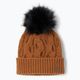 Columbia women's winter cap Boundless Days Cable camel brown