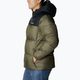 Columbia Puffect II Hooded stone green/ black men's down jacket 3