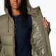 Columbia Pike Lake II Long stone green women's down coat 7