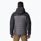 Men's Columbia Powder Lite II Hooded city grey/ shark down jacket 3