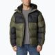 Men's Columbia Pike Lake II Hooded stone green/ shark 399 down jacket