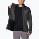 Columbia men's trekking sweatshirt Park View Fleece FZ black heather 4