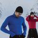 Men's Icebreaker Merino Roll Neck thermal sweatshirt lazurite 10