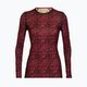 Women's thermal t-shirt icebreaker 200 Oasis burgundy IB0A56HY5951 6