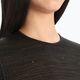 Women's thermal T-shirt icebreaker 200 Oasis black IB0A56HX5941 4