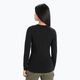 Women's thermal T-shirt icebreaker 200 Oasis black IB0A56I10011 3