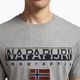 Men's Napapijri NP0A4GDQ gris T-shirt 3