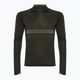 Men's Smartwool Intraknit Merino Tech 1/4 Zip thermal sweatshirt grey SW016670K15