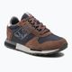 Napapijri men's shoes NP0A4H6J brown/navy 7