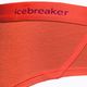 Icebreaker women's thermal boxer shorts Sprite Hot red 103023 3
