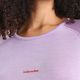 Women's thermal t-shirt icebreaker 125 Zoneknit Crewe purple IB0A56H88231 6