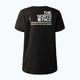 Women's trekking t-shirt The North Face Foundation Graphic black NF0A55B2R0G1 5