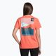 Women's trekking t-shirt The North Face Foundation Graphic orange NF0A55B2LV31 2