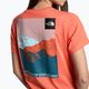 Women's trekking t-shirt The North Face Foundation Graphic orange NF0A55B2LV31 4