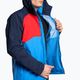 Men's rain jacket The North Face Stratos navy blue and red NF00CMH9IM51 5