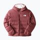 Children's down jacket The North Face Printed Revrs North Down Hooded pink NF0A7WOY6R41