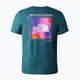Men's trekking t-shirt The North Face Foundation Graphic blue NF0A55EFEFS1 2