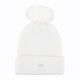 Under Armour women's winter cap Halftime Ribbed Pom white/ghost gray 5