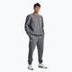 Under Armour Essential Fleece Joggers men's training trousers pitch gray medium heather/white 2