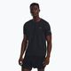 Men's Under Armour Seamless Stride running shirt black/reflective