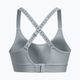 Under Armour Infinity Covered Mid grey fitness bra 1363353-465 2