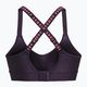 Under Armour Infinity Covered Mid purple fitness bra 1363353-541 4