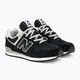 New Balance GC574 black NBGC574EVB children's shoes 4