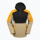 Men's Volcom Brighton Pullover snowboard jacket gold 8