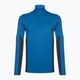 Men's Smartwool Merino Sport 1/4 Zip thermal T-shirt blue SW011538K89